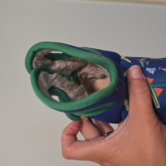 Bogs Airplane Print Rain Boots Toddler Size 7 - Picture 7 of 8